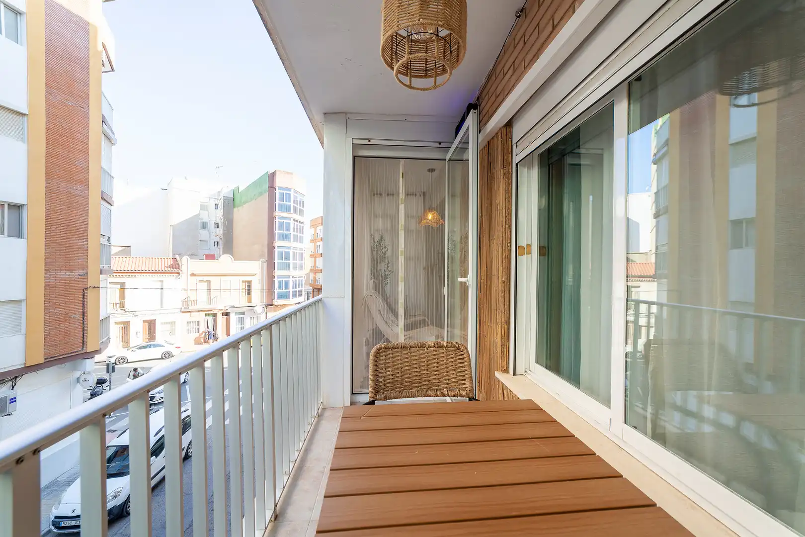 Terrasse von Wohnung zur Miete in Sueca mit Klimaanlage, Heizung und Terrasse