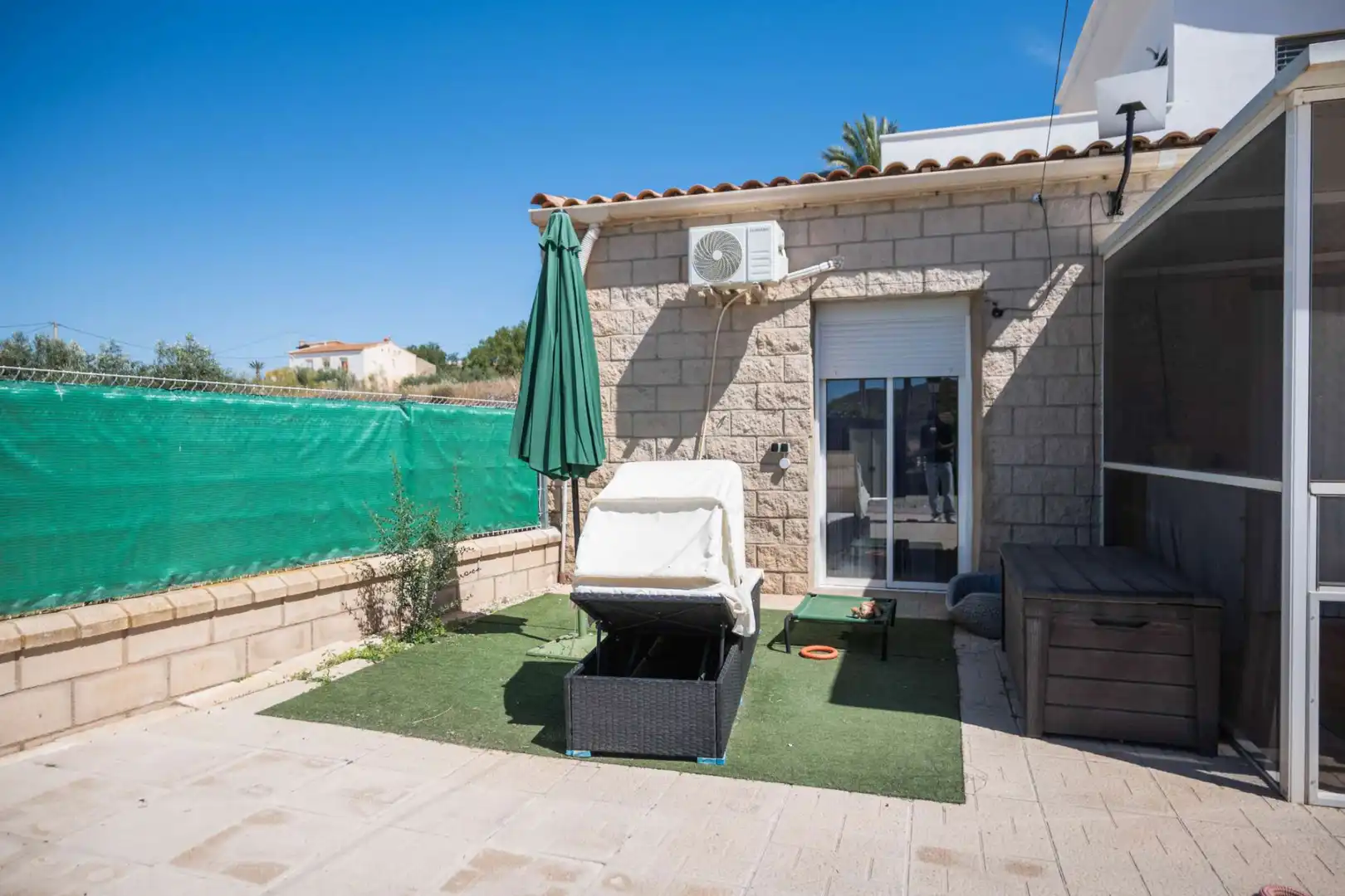 Terraza de Casa o chalet en venta en Huércal-Overa con Aire acondicionado, Jardín privado y Terraza