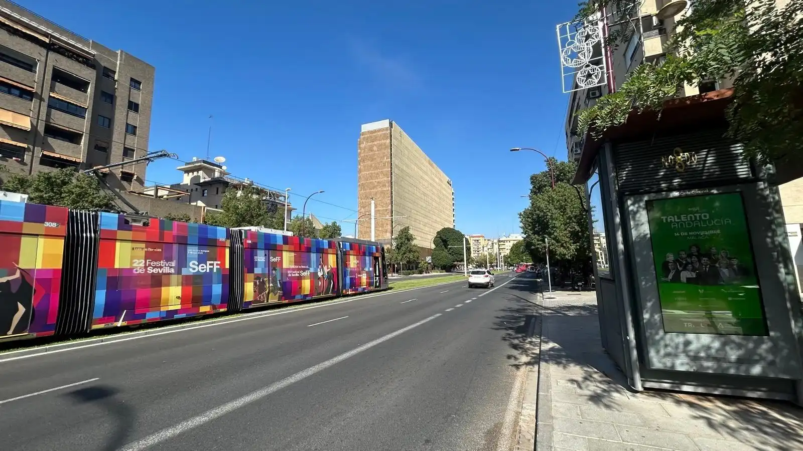 Exterior view of Flat for sale in Sevilla  with Air Conditioner and Private garden