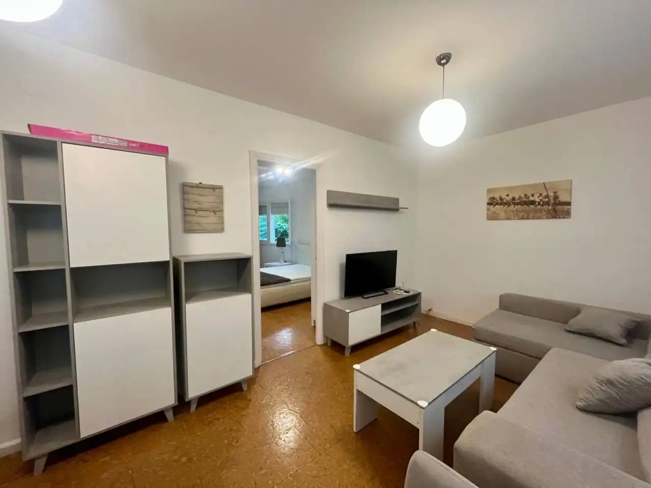 Sala d'estar de Pis de lloguer en Sada (A Coruña) amb Moblat