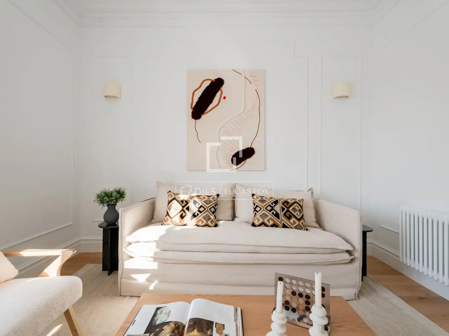 Wohnzimmer von Wohnung zum Verkauf in Madrid mit Klimaanlage, Heizung und Abstellraum