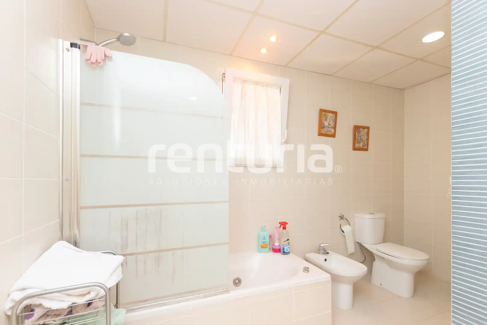Baño de Dúplex en venta en Vila-real con Aire acondicionado, Calefacción y Terraza