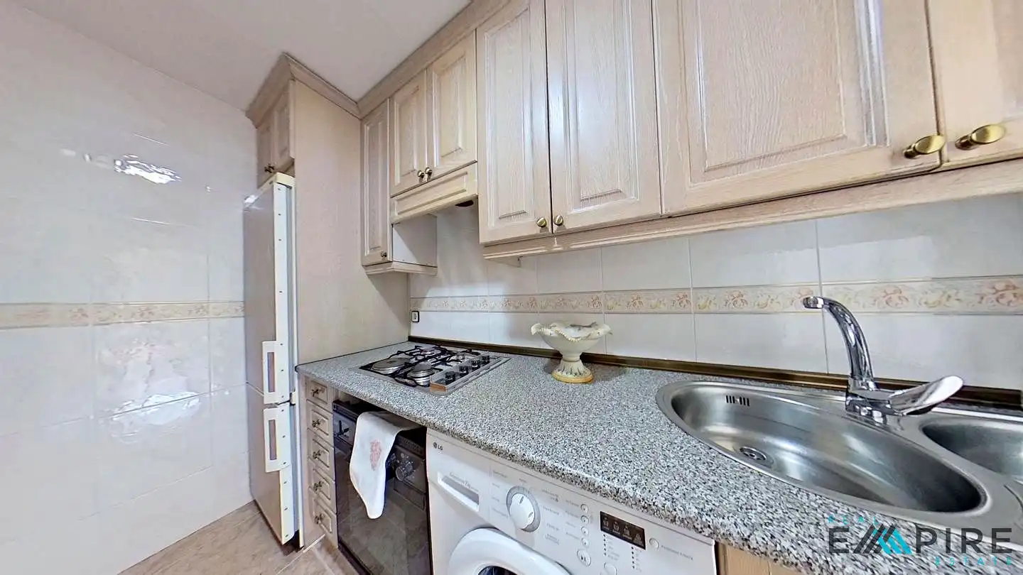 Kitchen of Flat for sale in Getafe  with Heating, Terrace and Storage room