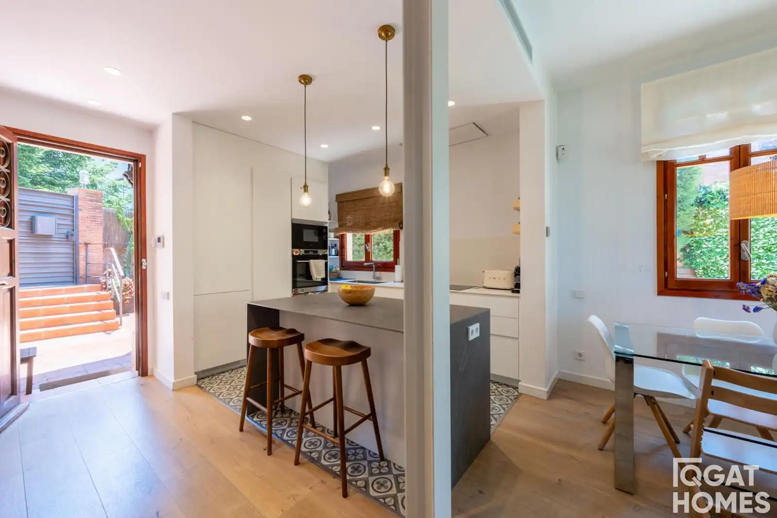 Kitchen of Detached homes for sale in Sant Cugat del Vallès  with Air Conditioner, Heating and Terrace