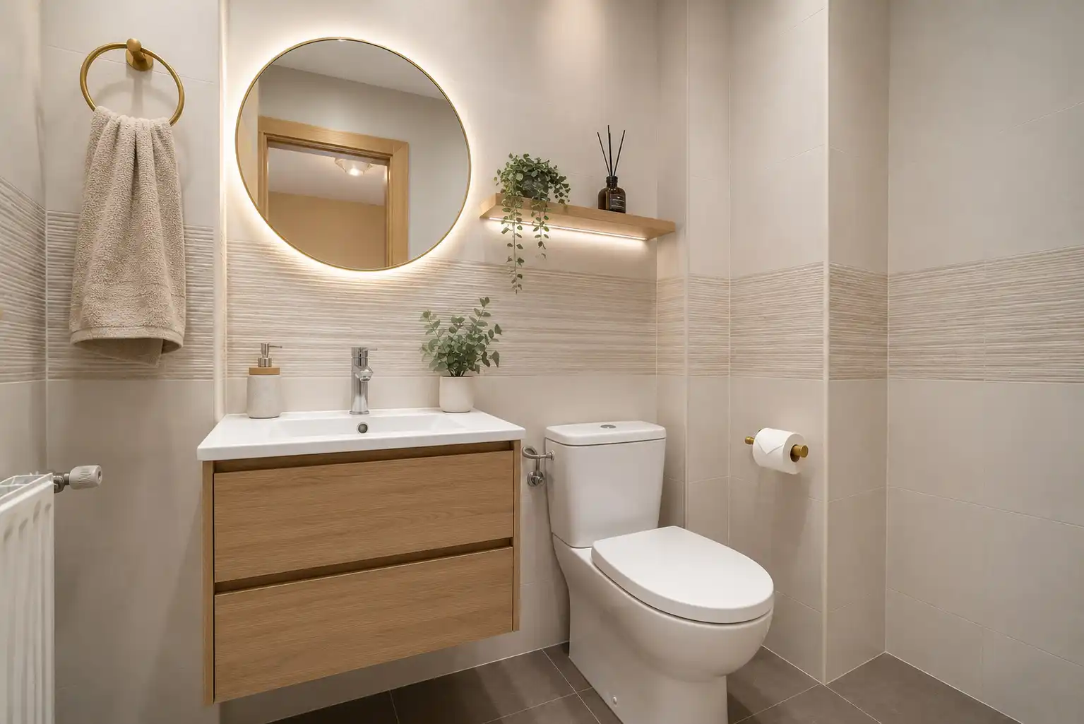 Baño de Casa adosada en venta en Las Rozas de Madrid