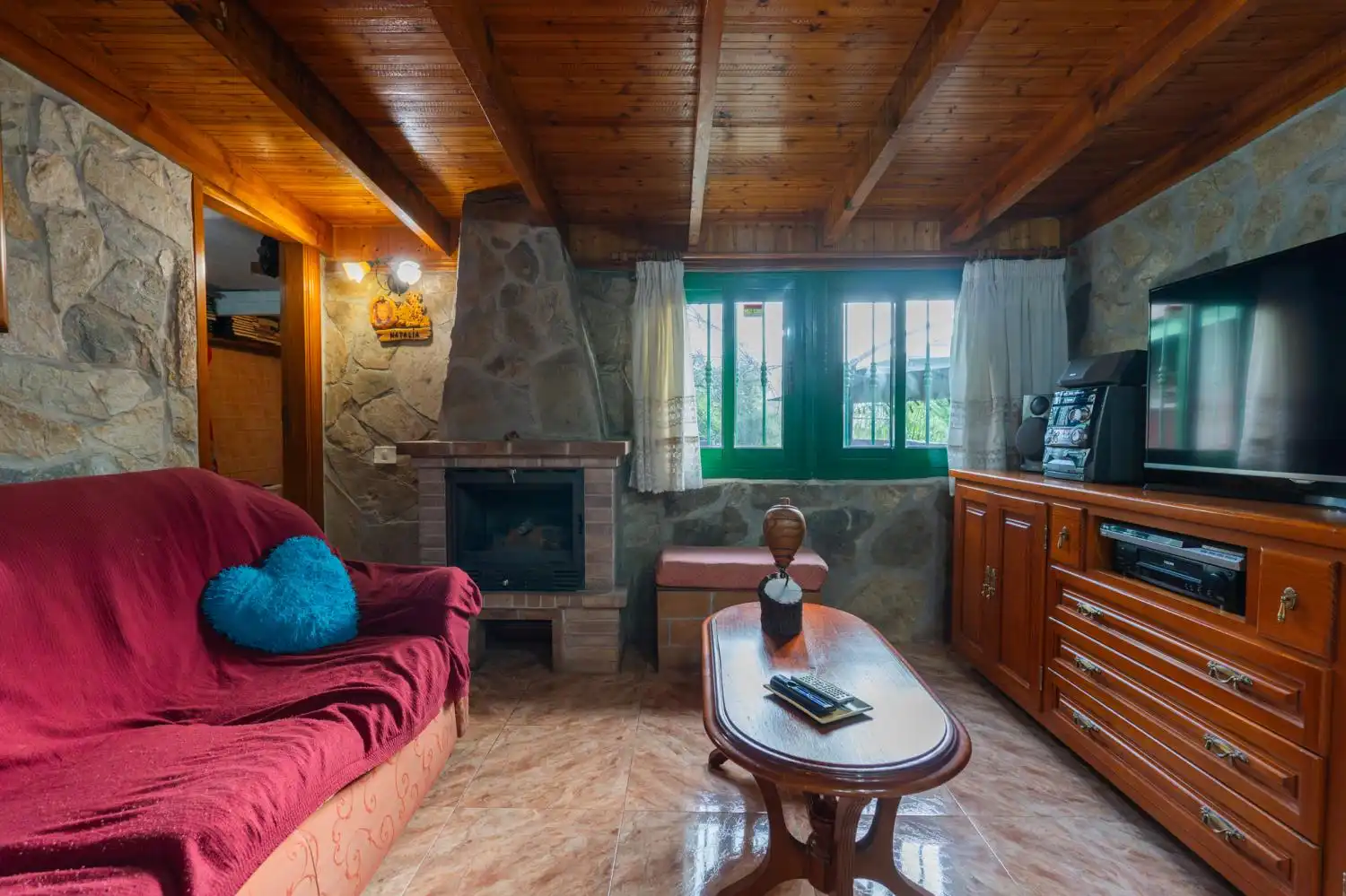 Sala d'estar de Finca rústica en venda en La Orotava amb Traster