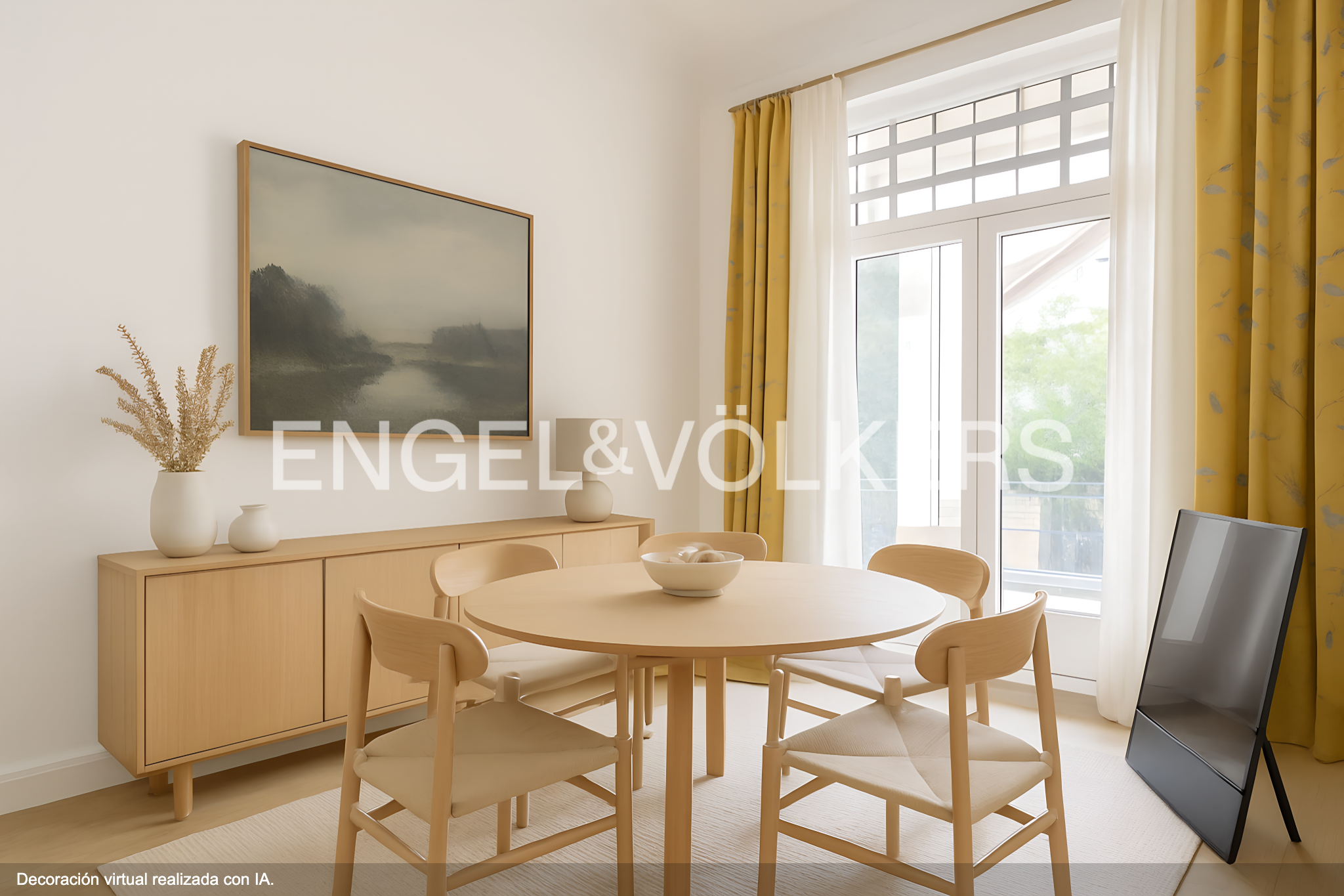 Menjador de Apartament en venda en  Madrid Capital amb Calefacció