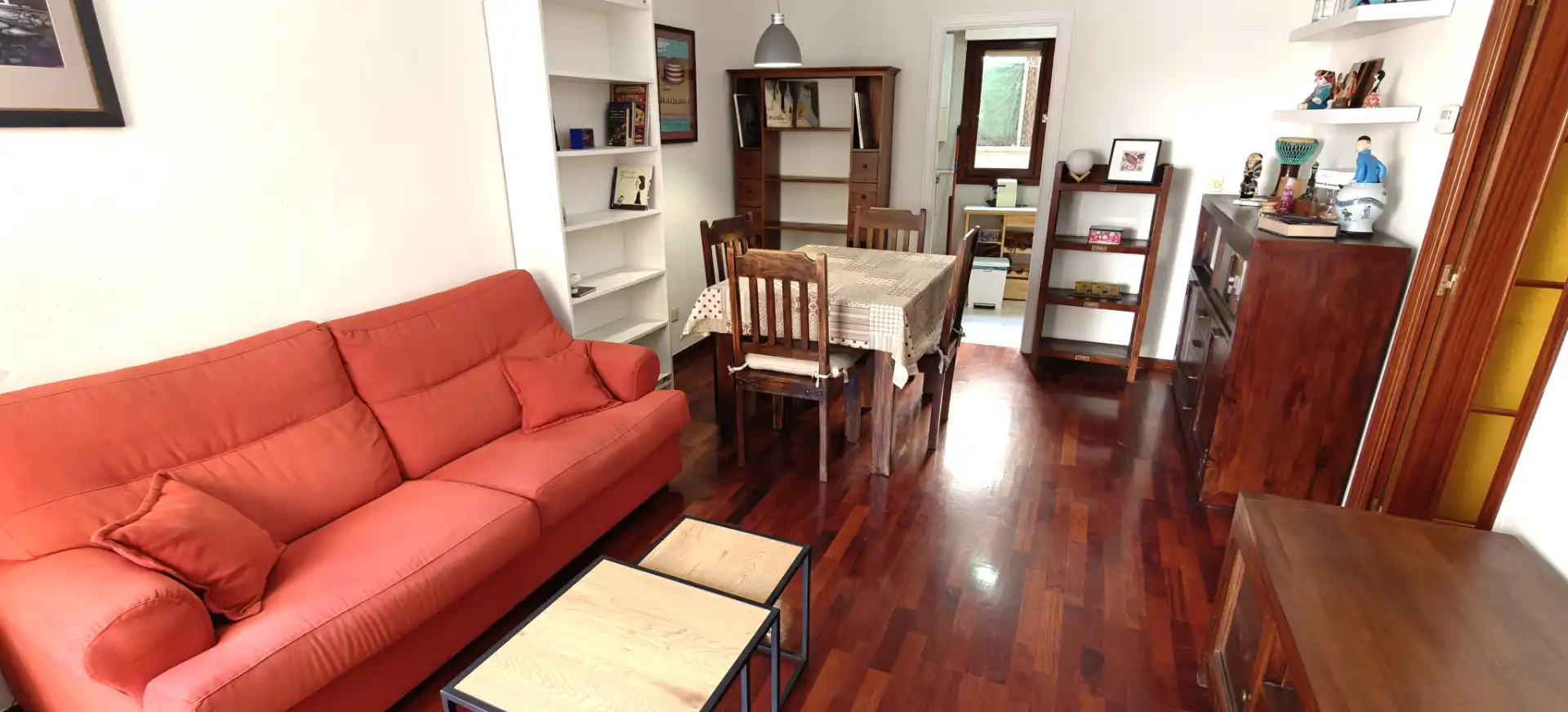 Sala de estar de Apartamento en venta en Zaragoza con Aire acondicionado, Calefacción y Parquet