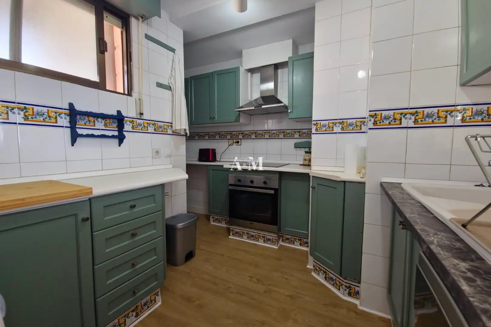 Cuina de Pis de lloguer en Pilar de la Horadada amb Aire condicionat, Calefacció i Moblat