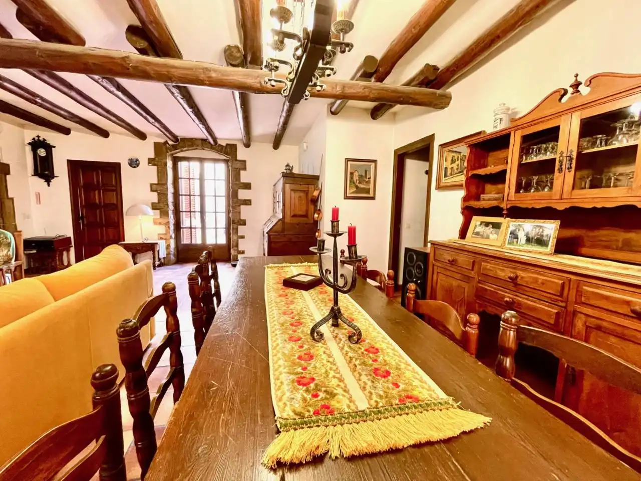 Menjador de Finca rústica en venda en Castellgalí amb Calefacció, Jardí privat i Terrassa