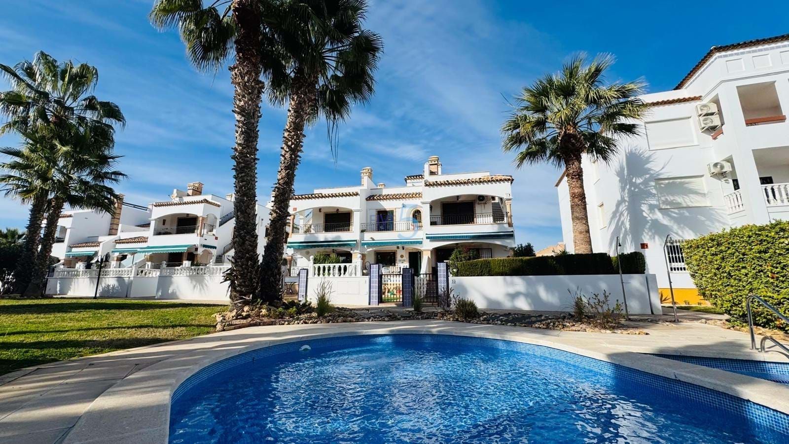 Exterior view of Single-family semi-detached for sale in Orihuela  with Air Conditioner, Storage room and Swimming Pool