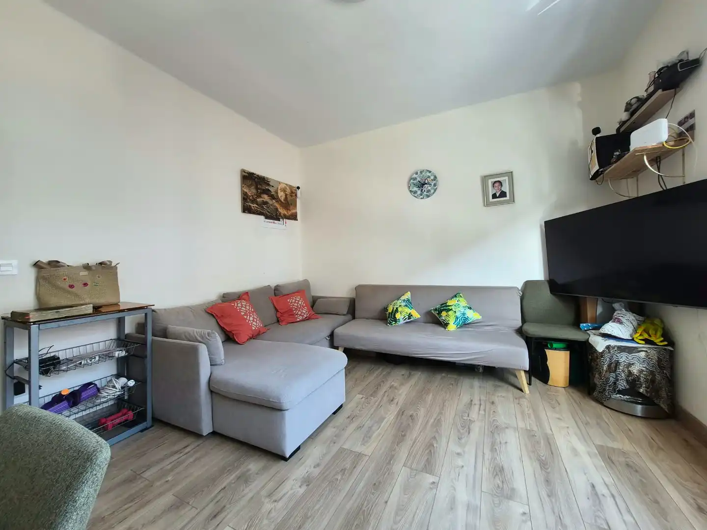 Living room of Flat for sale in Santander  with Furnished