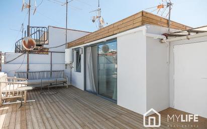 Terrace of Attic for sale in Sant Joan Despí  with Air Conditioner, Parquet flooring and Terrace