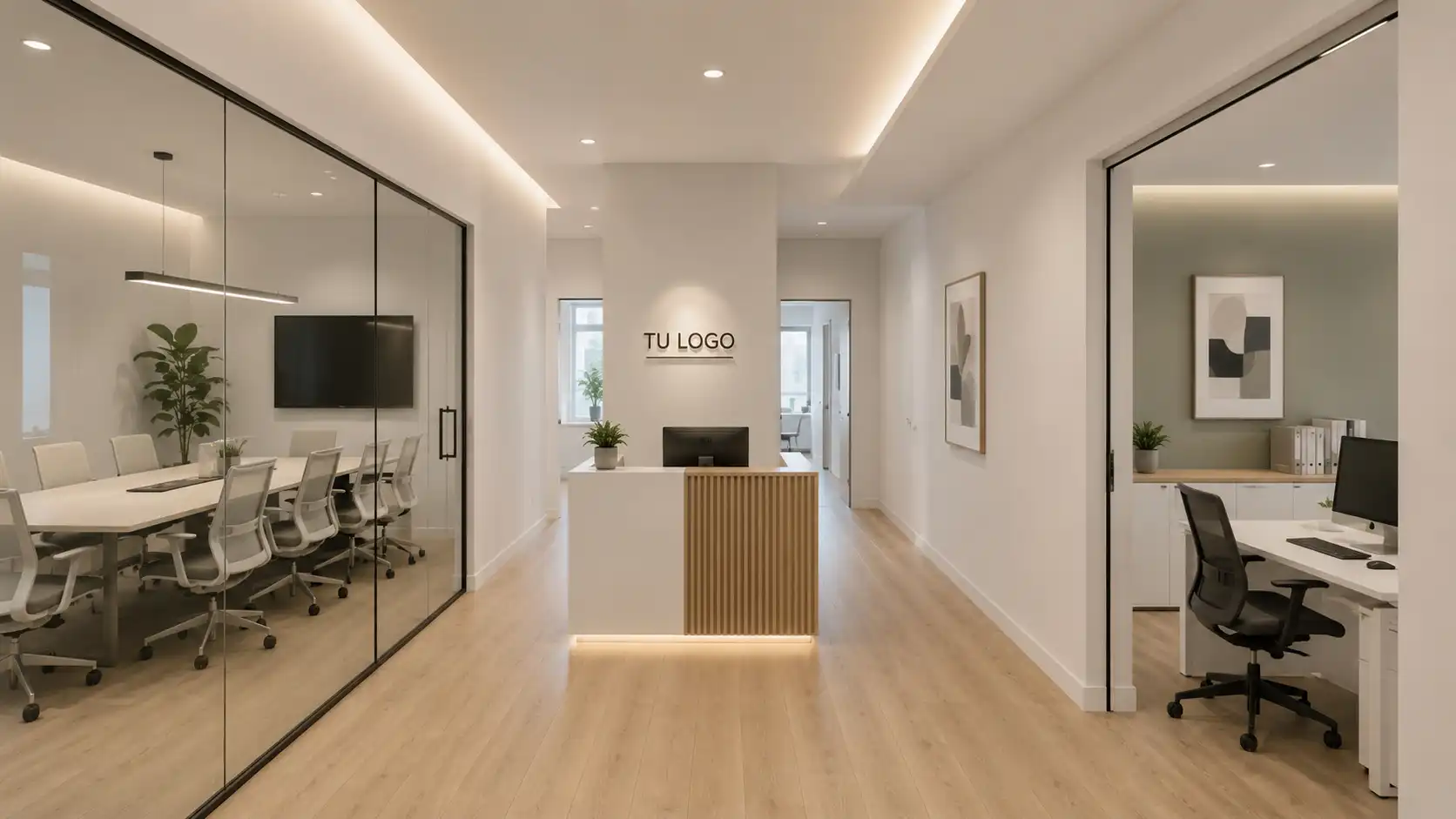 Büro zur Miete in Barcelona mit Klimaanlage, Heizung und Internet