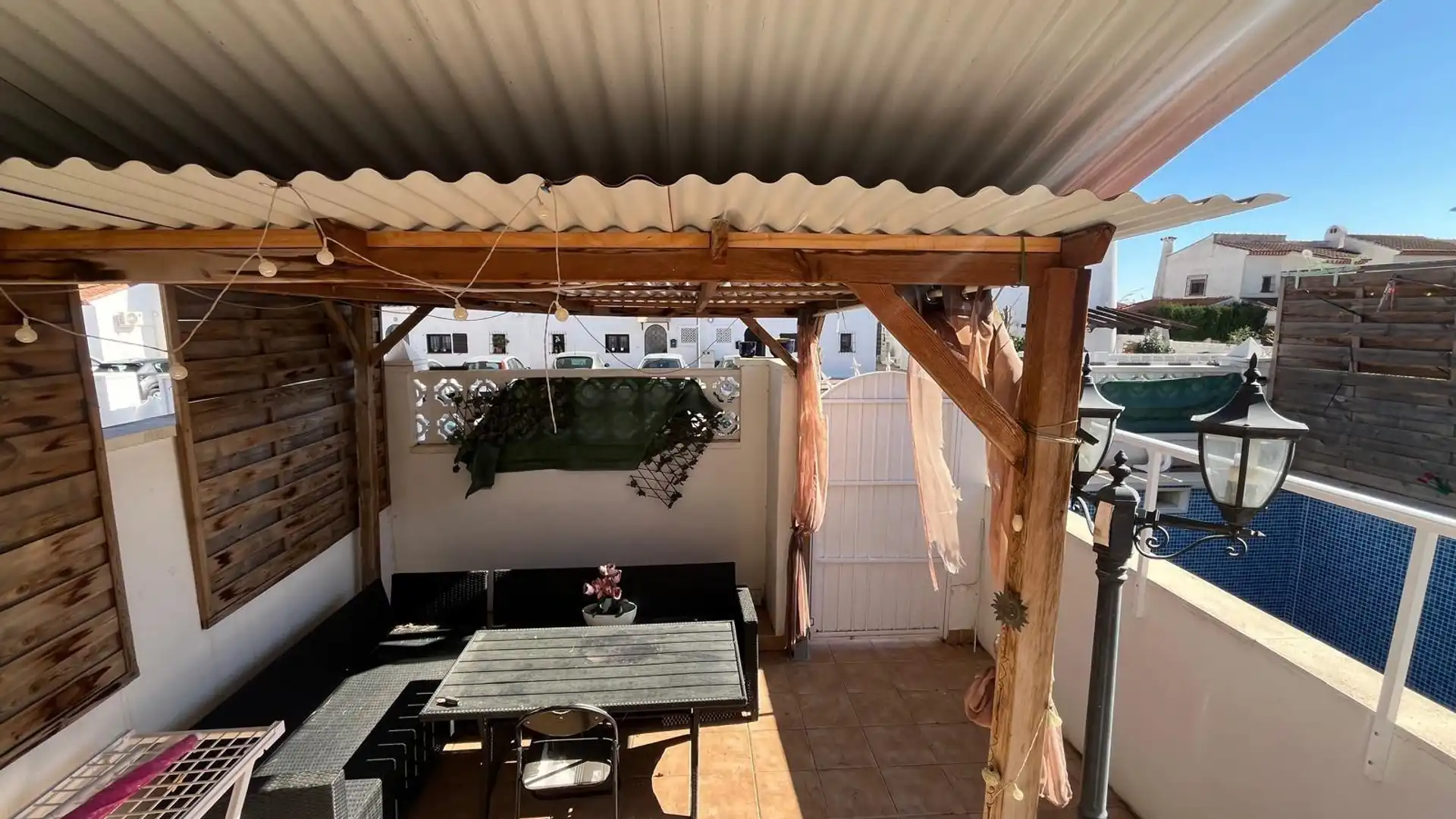 Terraza de Casa adosada en venta en La Nucia con Aire acondicionado, Terraza y Trastero