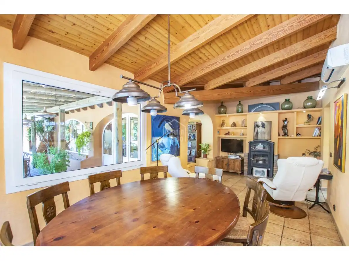 Casa rústica amb piscina en venda a Llucmaçanes, imagen 16