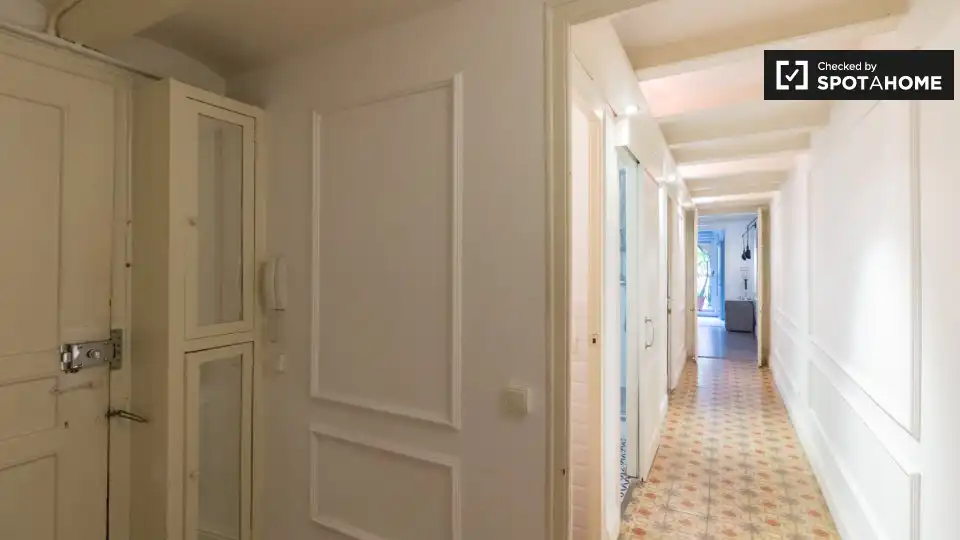 Apartamento para compartir en Barcelona con Aire acondicionado, Calefacción y Terraza