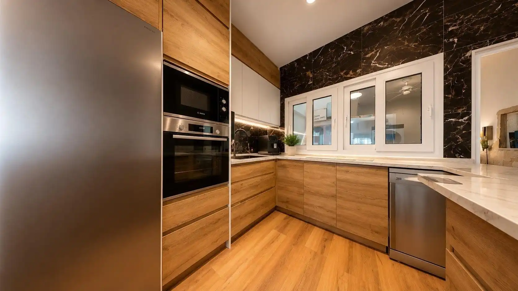 Cocina de Casa o chalet en venta en Vícar con Aire acondicionado, Calefacción y Jardín privado