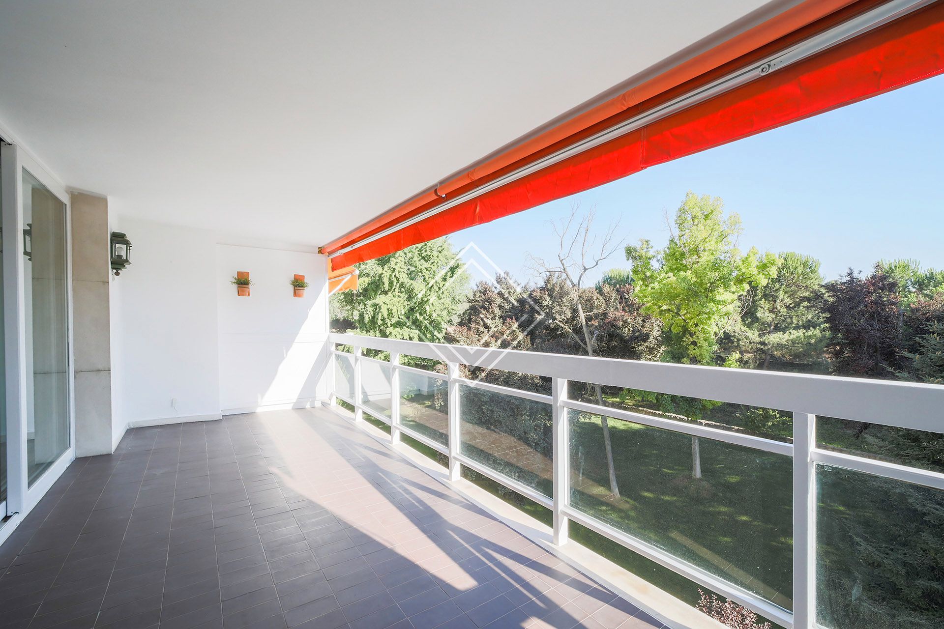 Terrace of Flat to rent in  Madrid Capital  with Air Conditioner, Heating and Terrace