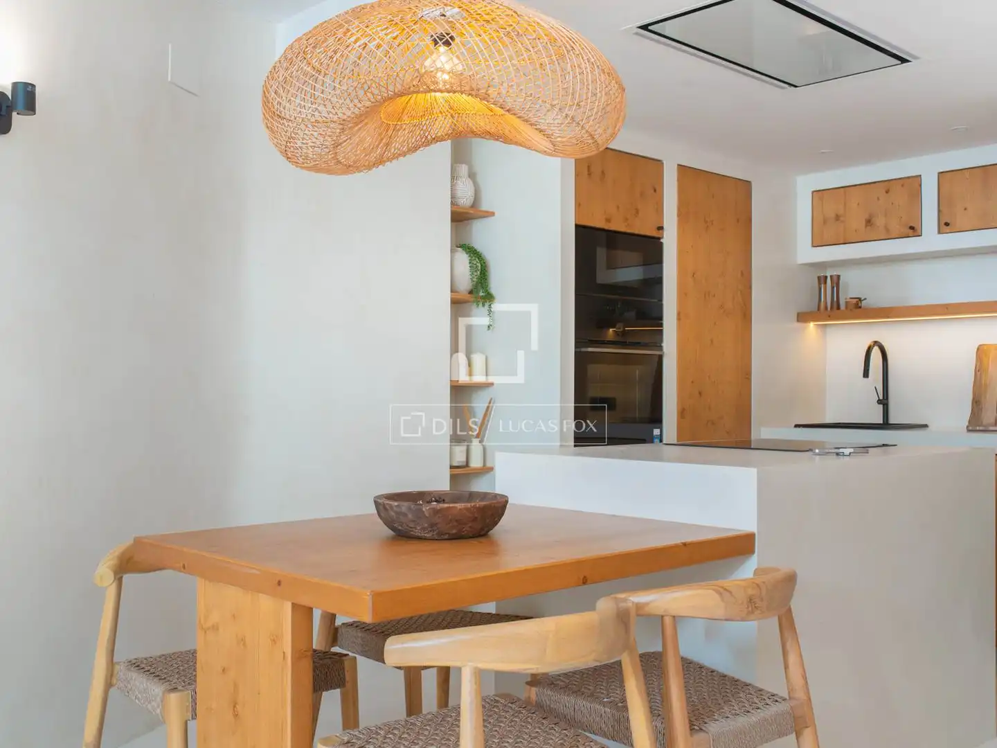 Küche von Wohnung zum Verkauf in Eivissa mit Klimaanlage, Heizung und Privatgarten