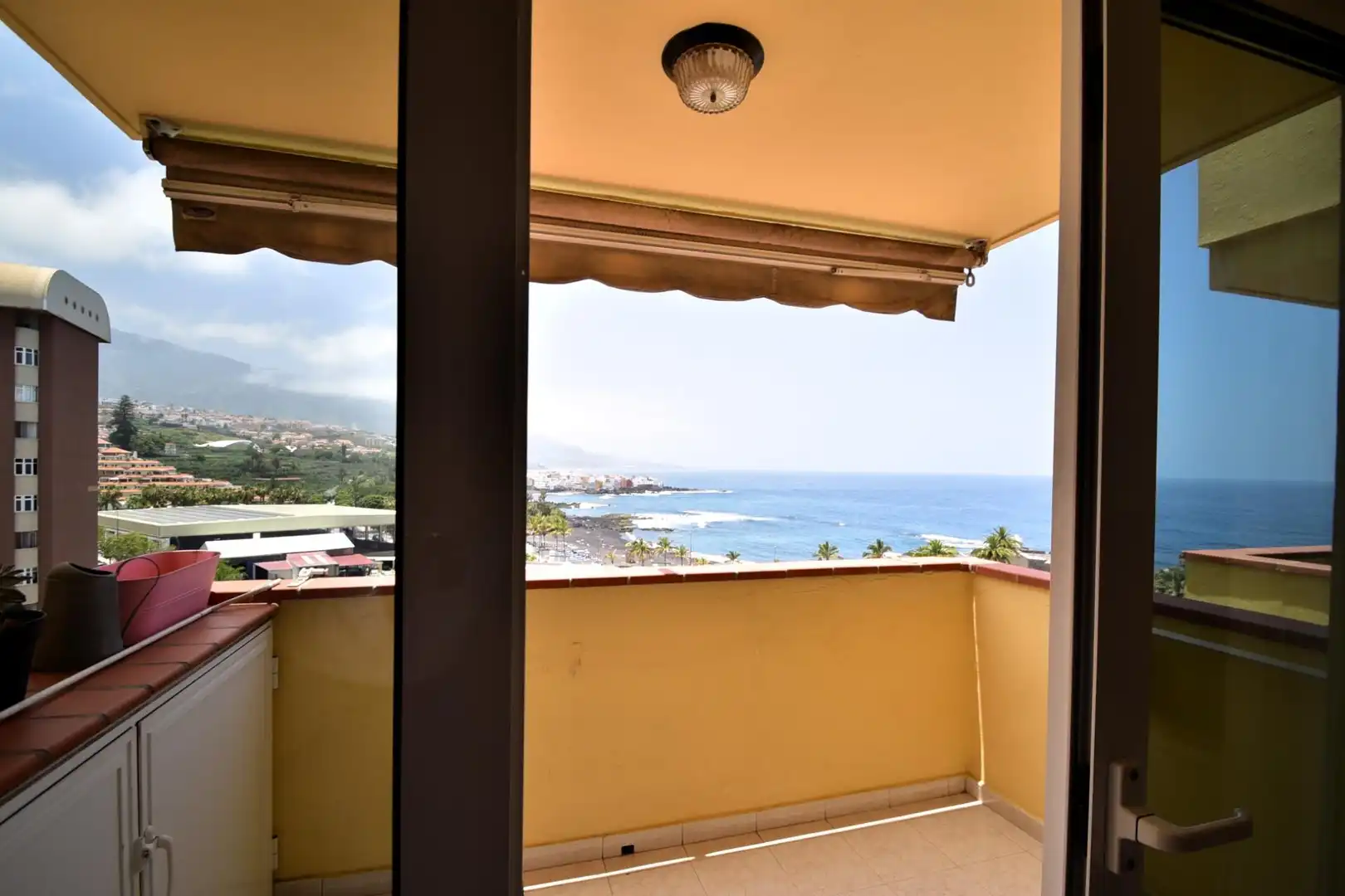 Terraza de Apartamento de alquiler en Puerto de la Cruz con Jardín privado