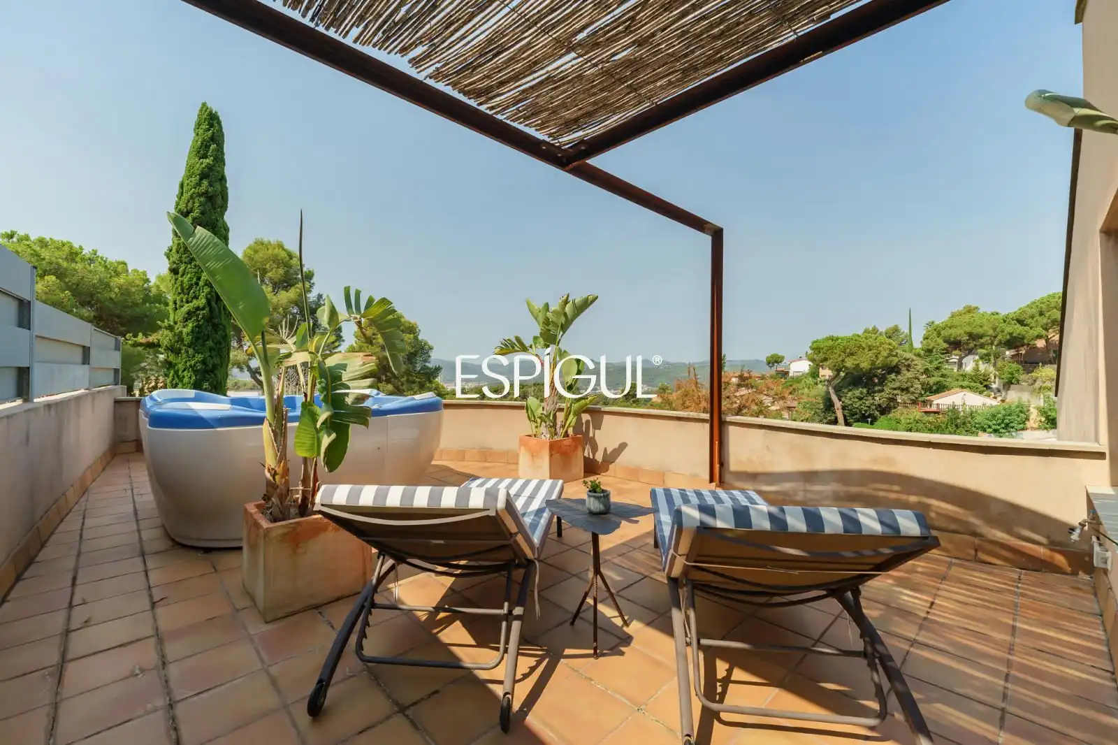Terraza de Casa o chalet en venta en Molins de Rei con Aire acondicionado, Calefacción y Jardín privado