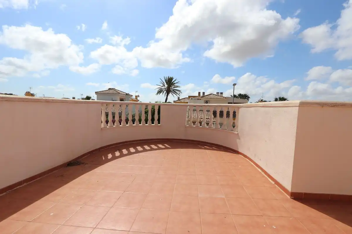Terrassa de Casa o xalet en venda en Murcia amb Aire condicionat, Jardí privat i Terrassa