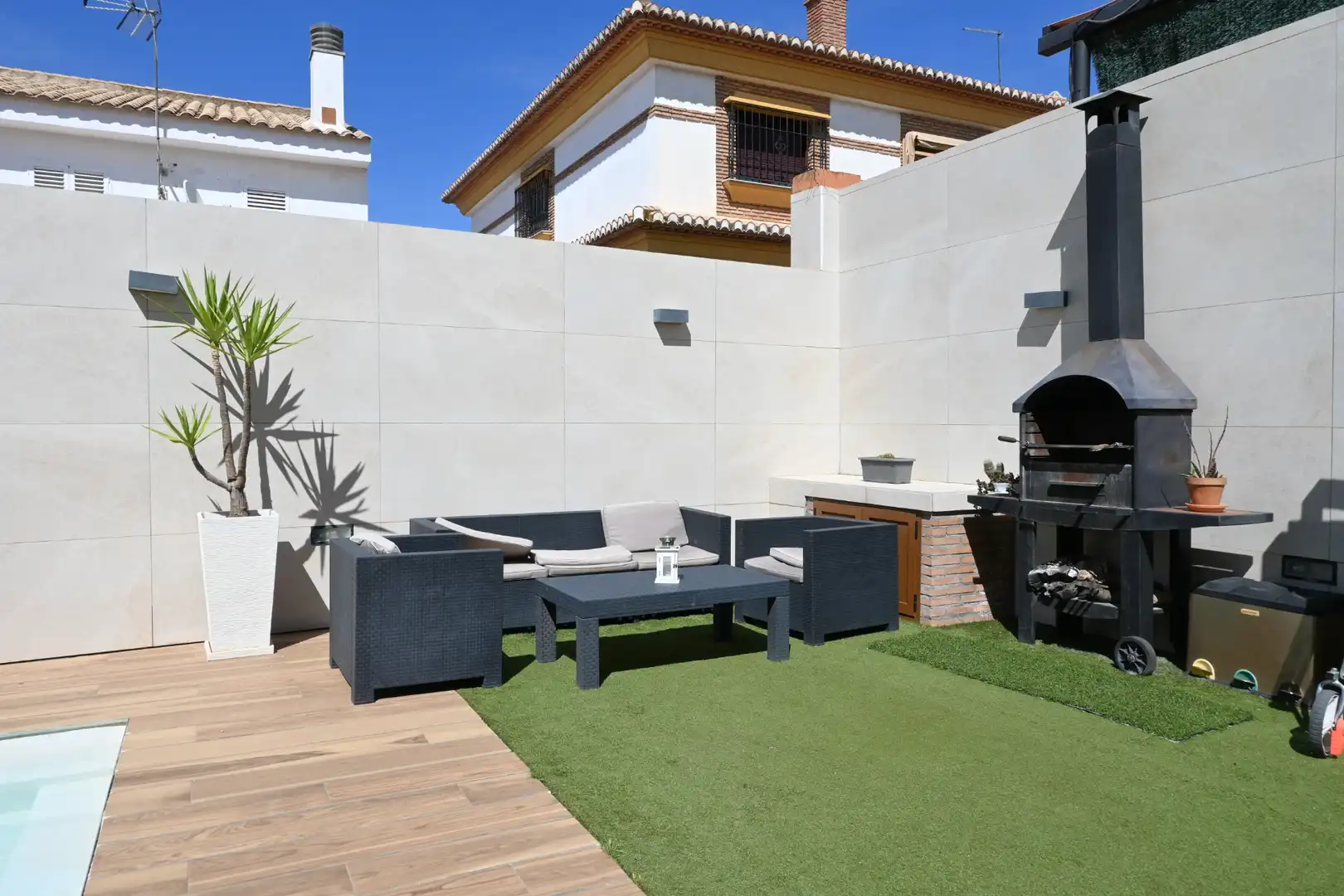 Terraza de Casa adosada en venta en Las Gabias con Aire acondicionado, Calefacción y Terraza