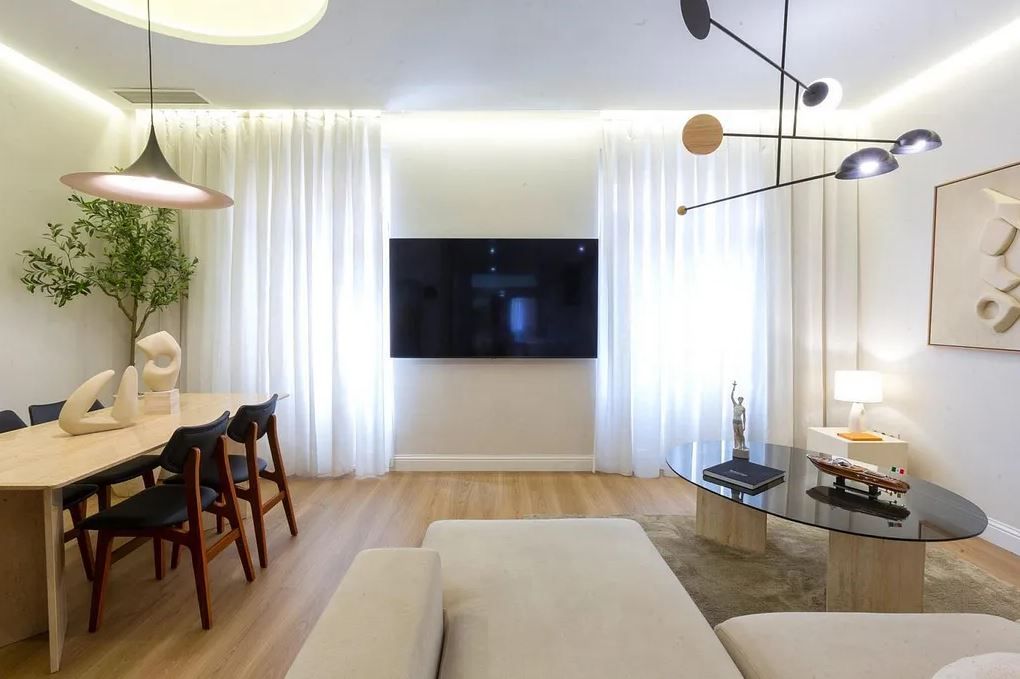 Living room of Flat to rent in Alcalá de Henares  with Air Conditioner, Furnished and Pets allowed