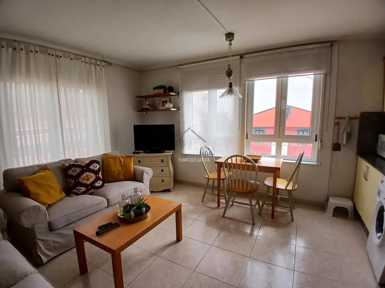 Sala d'estar de Apartament de lloguer en Ares amb Moblat