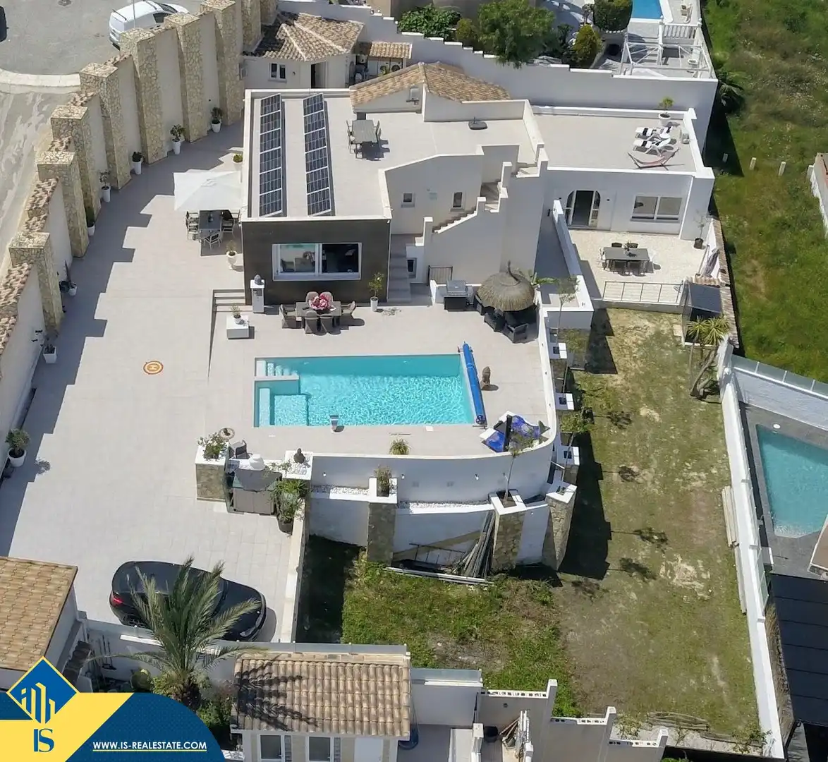 Piscina de Casa o xalet en venda en Rojales amb Aire condicionat, Terrassa i Piscina