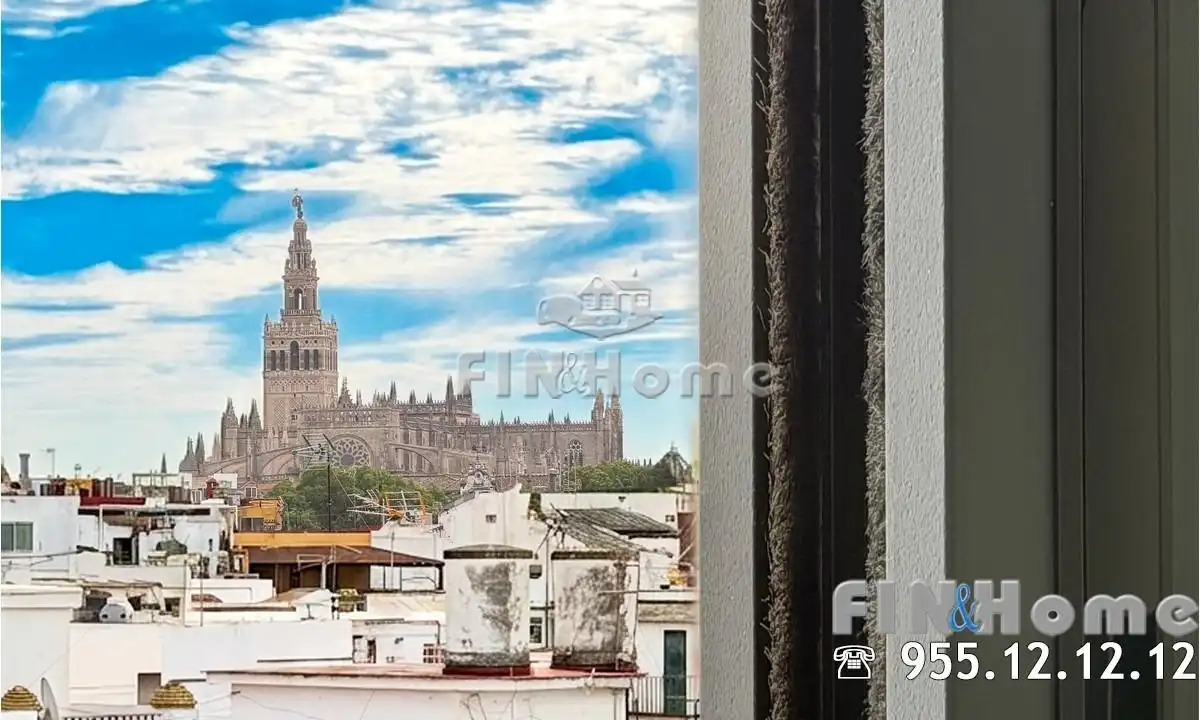 Vista exterior de Ático en venta en Sevilla con Aire acondicionado, Calefacción y Jardín privado