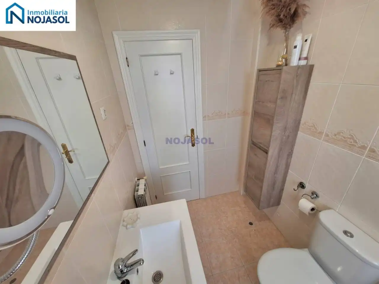 Badezimmer von Wohnungen zur Miete in Noja mit Heizung, Parkett und Terrasse