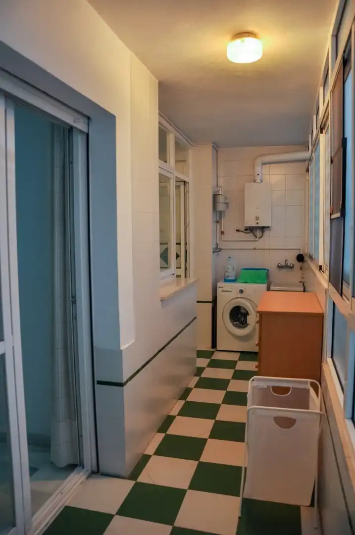 Kitchen of Flat for sale in Málaga  with Balcony