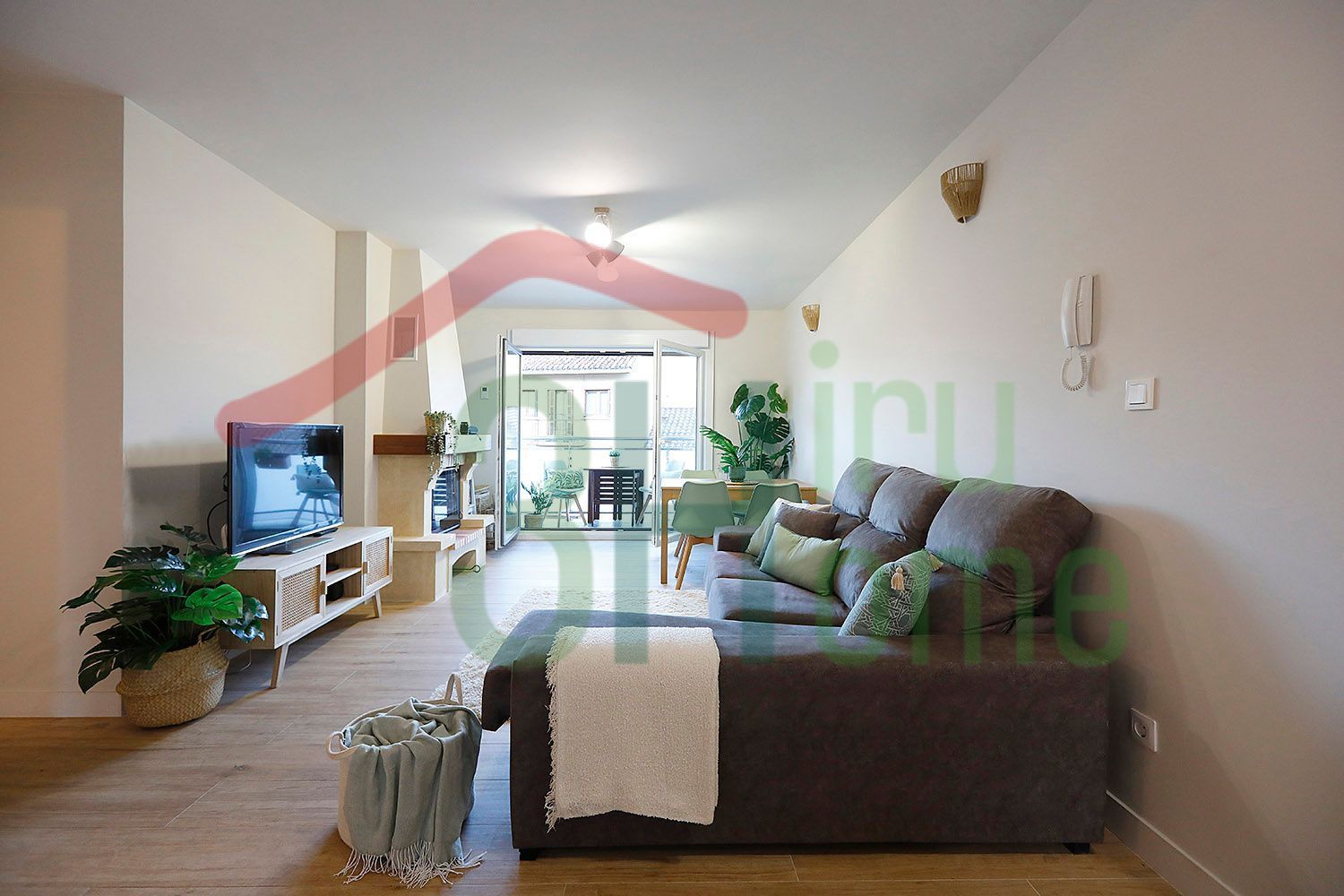 Living room of Flat for sale in Oiartzun  with Heating, Terrace and Storage room