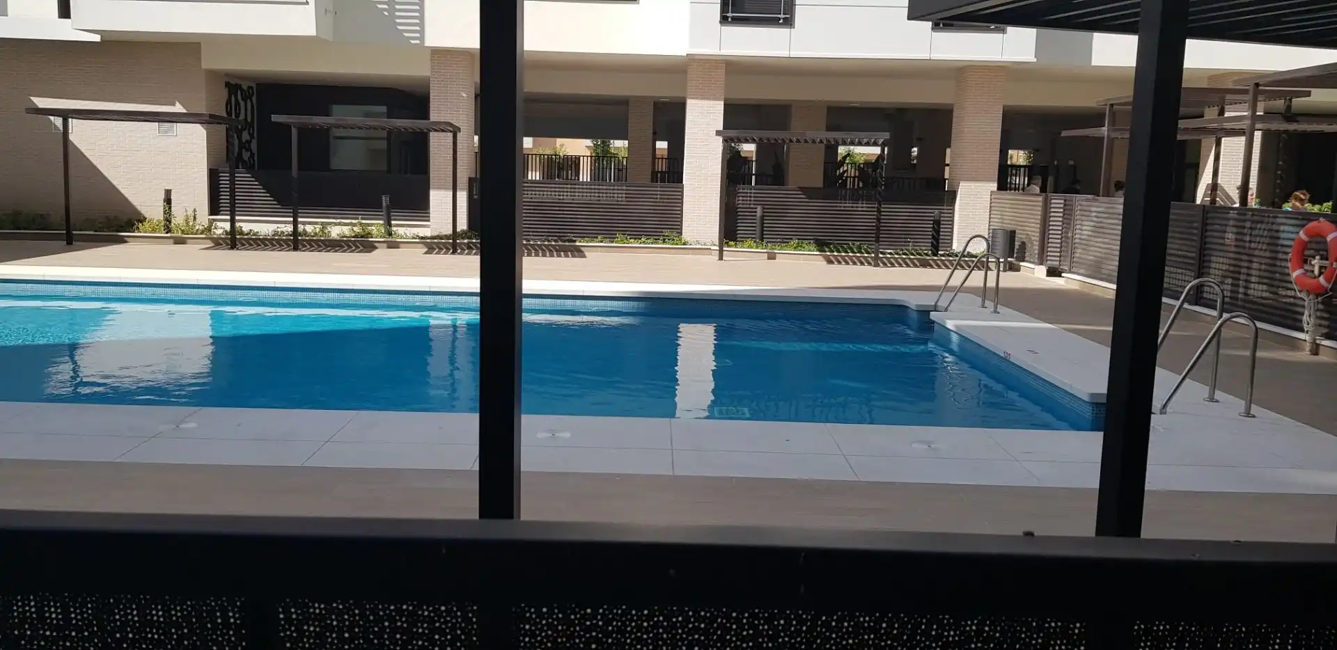 Piscina de Piso de alquiler en Málaga con Aire acondicionado, Parquet y Terraza