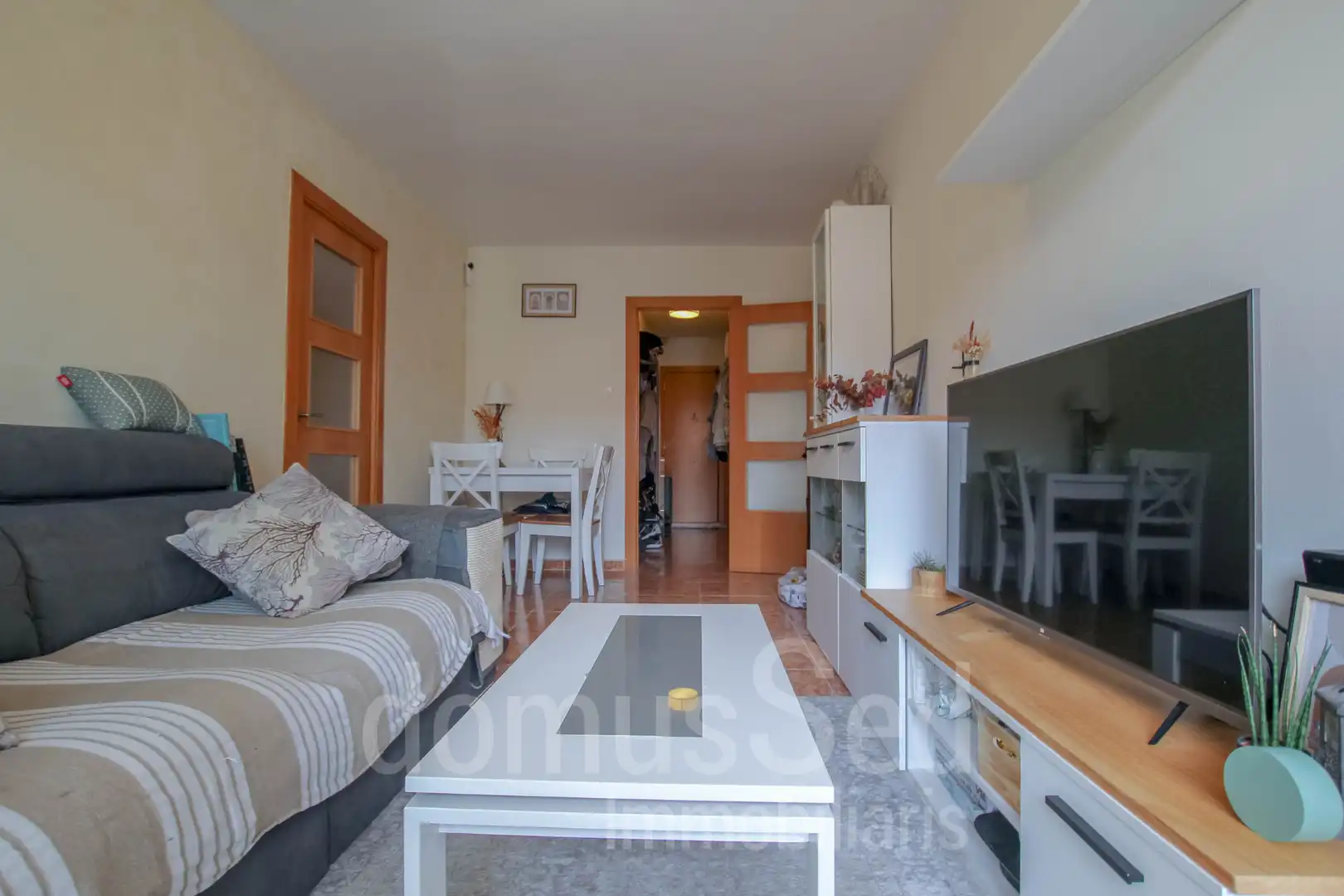 Living room of Flat for rent in El Masnou  with Air Conditioner, Heating and Terrace