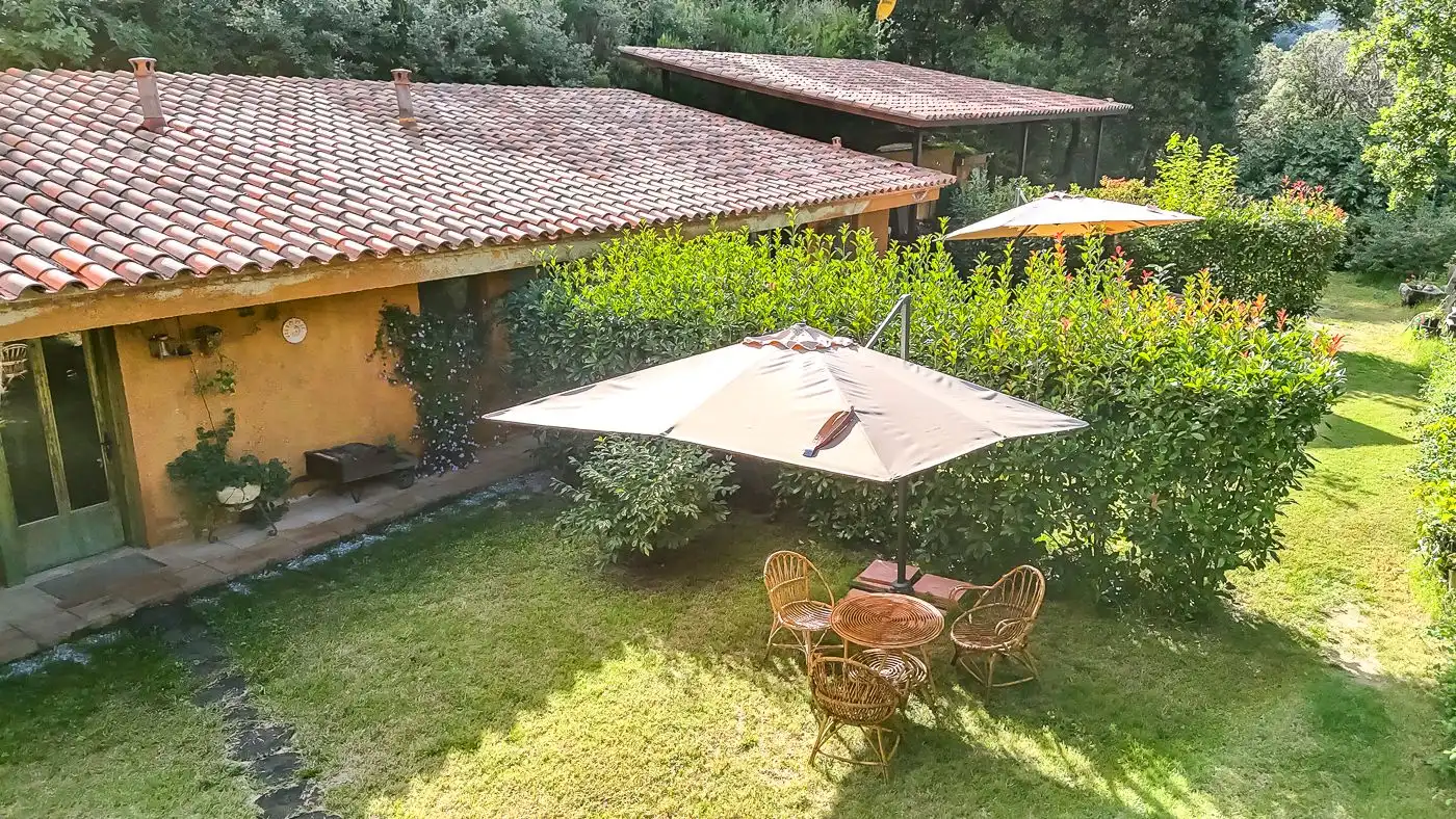 Jardín de Finca rústica en venta en Arbúcies con Calefacción, Terraza y Trastero
