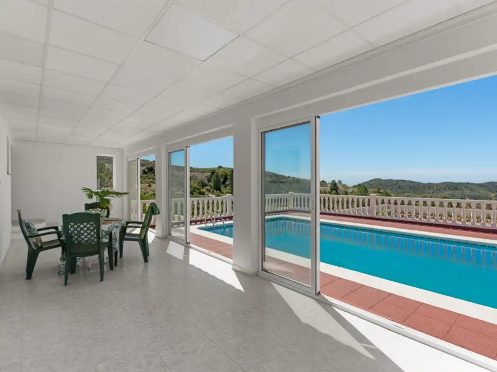 Piscina de Casa o xalet en venda en Aigües amb Terrassa, Piscina i Forn