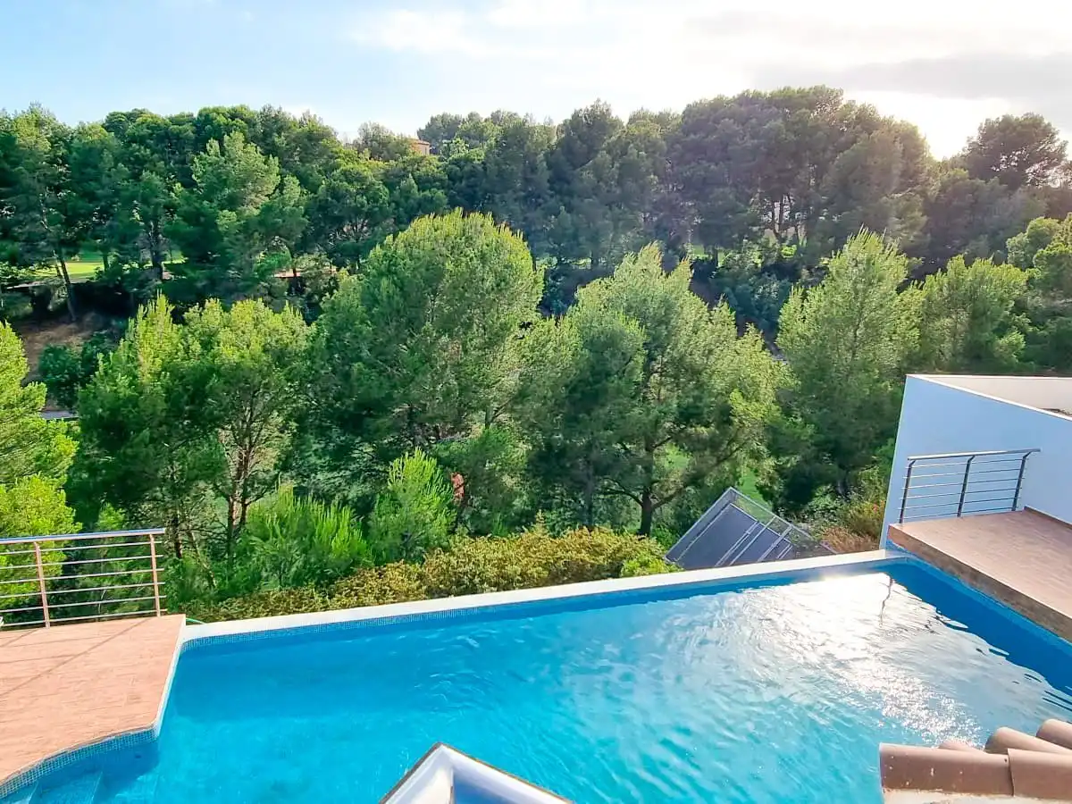 Piscina de Casa o chalet en venta en Altea con Aire acondicionado, Calefacción y Jardín privado
