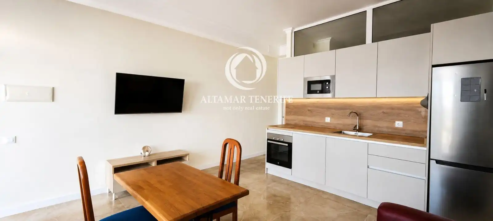 Cocina de Apartamento en venta en Adeje con Terraza, Piscina y Piscina comunitaria