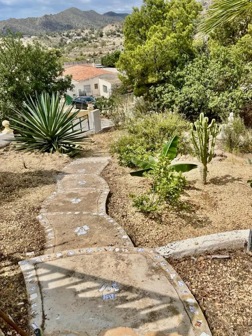 Jardín de Casa o chalet en venta en Orxeta con Aire acondicionado, Jardín privado y Terraza