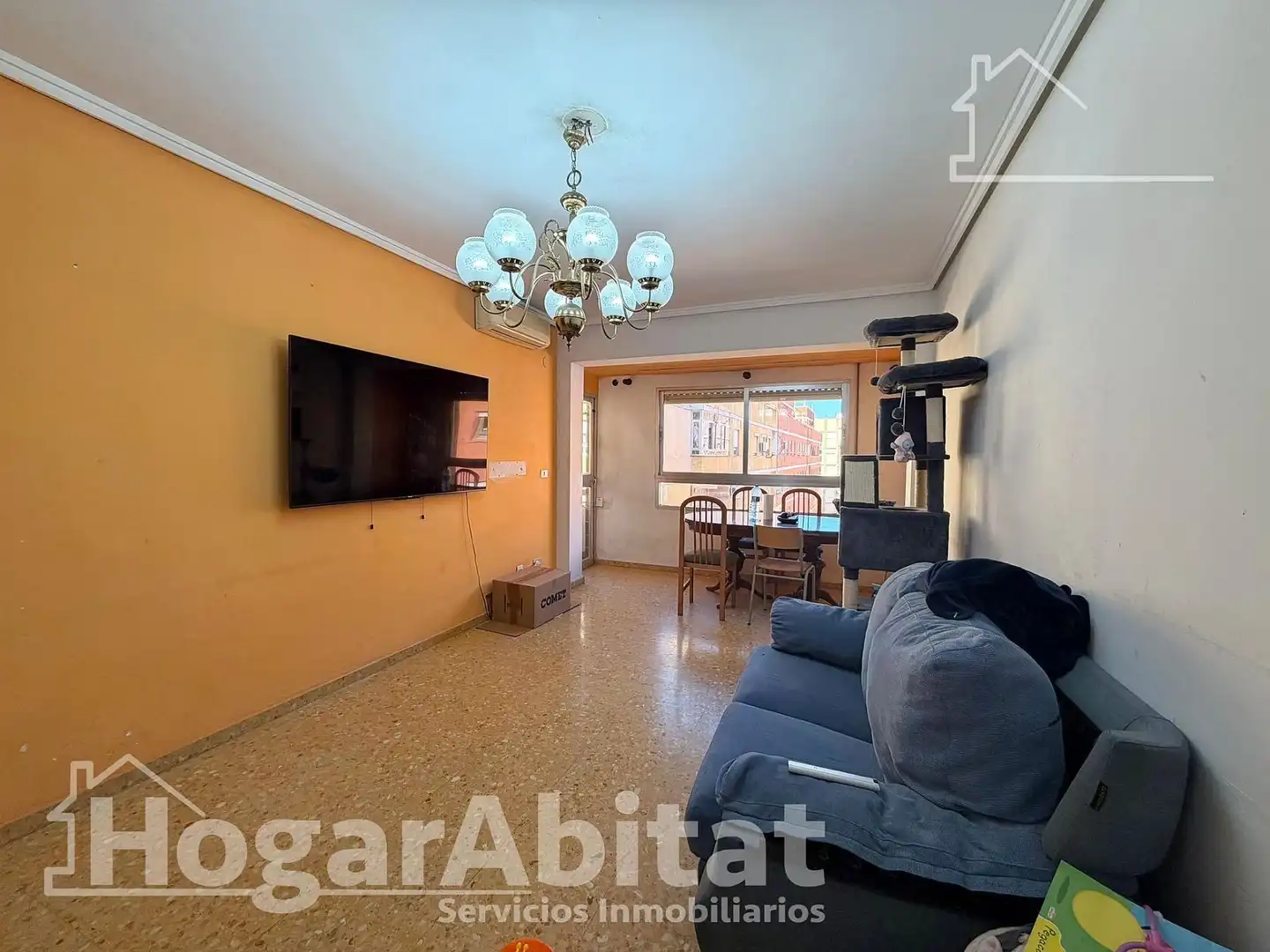Living room of Flat for sale in Sagunto / Sagunt  with Storage room and Balcony