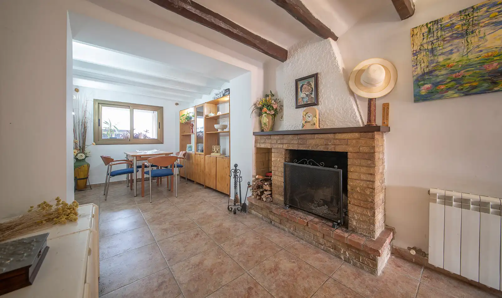 Sala d'estar de Casa o xalet en venda en Puigdàlber amb Calefacció