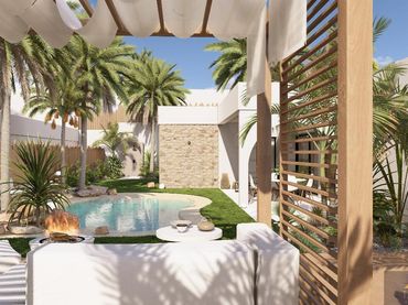 Xalet amb piscina en venda a Mundo
