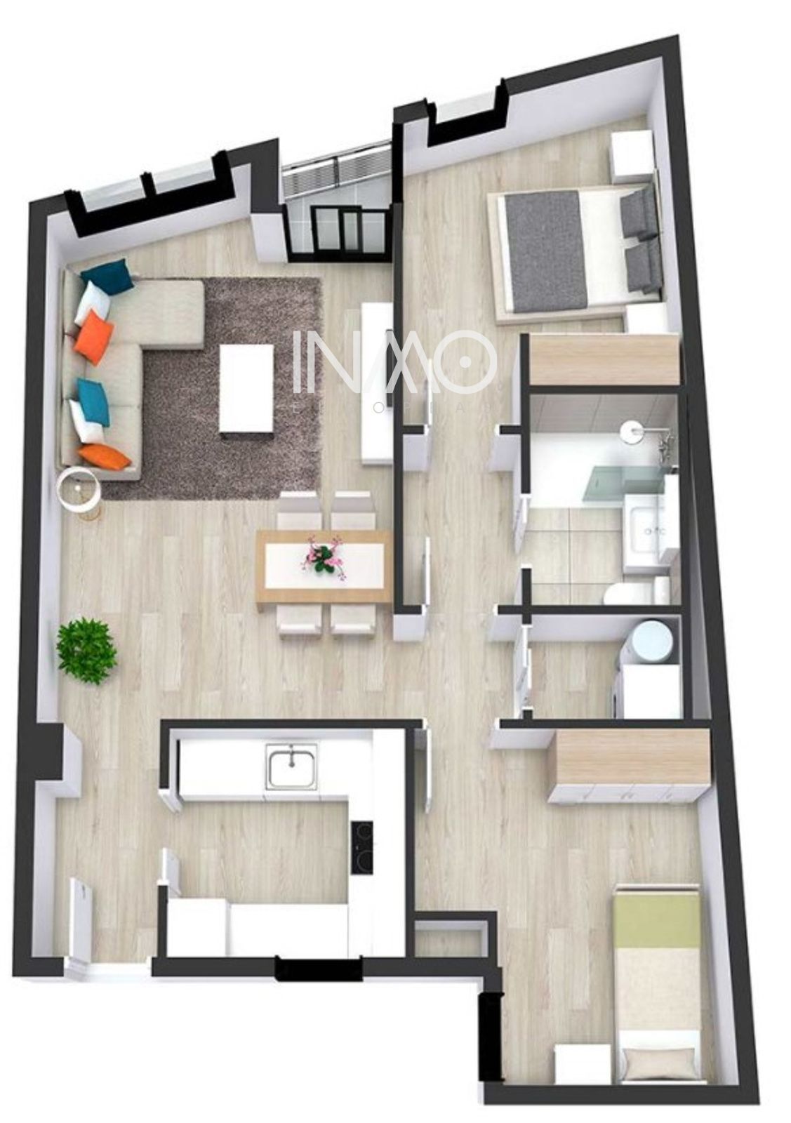 Dormitori de Pis en venda en Rubí amb Aire condicionat