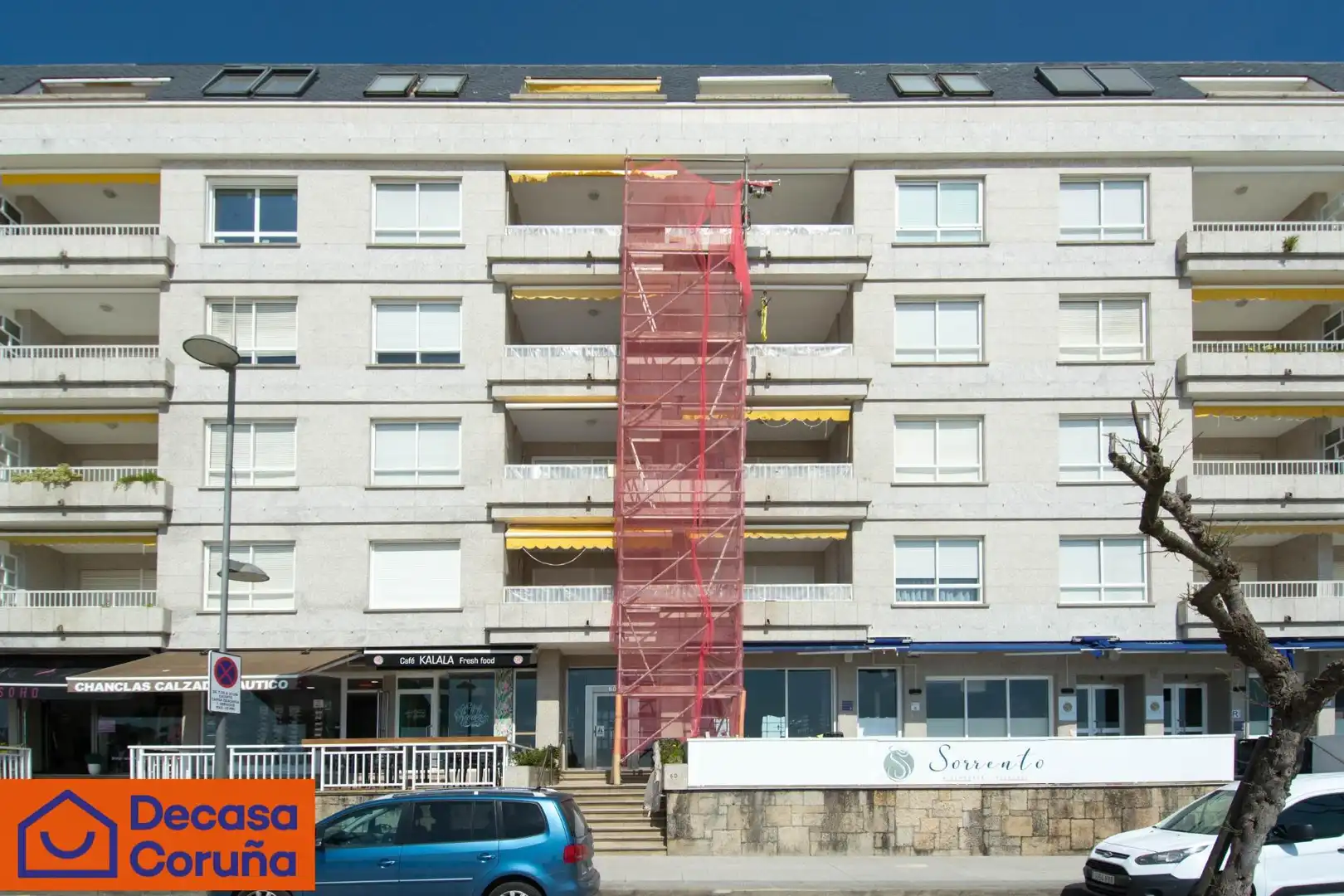 Vista exterior de Piso en venta en Sanxenxo con Calefacción, Terraza y Trastero