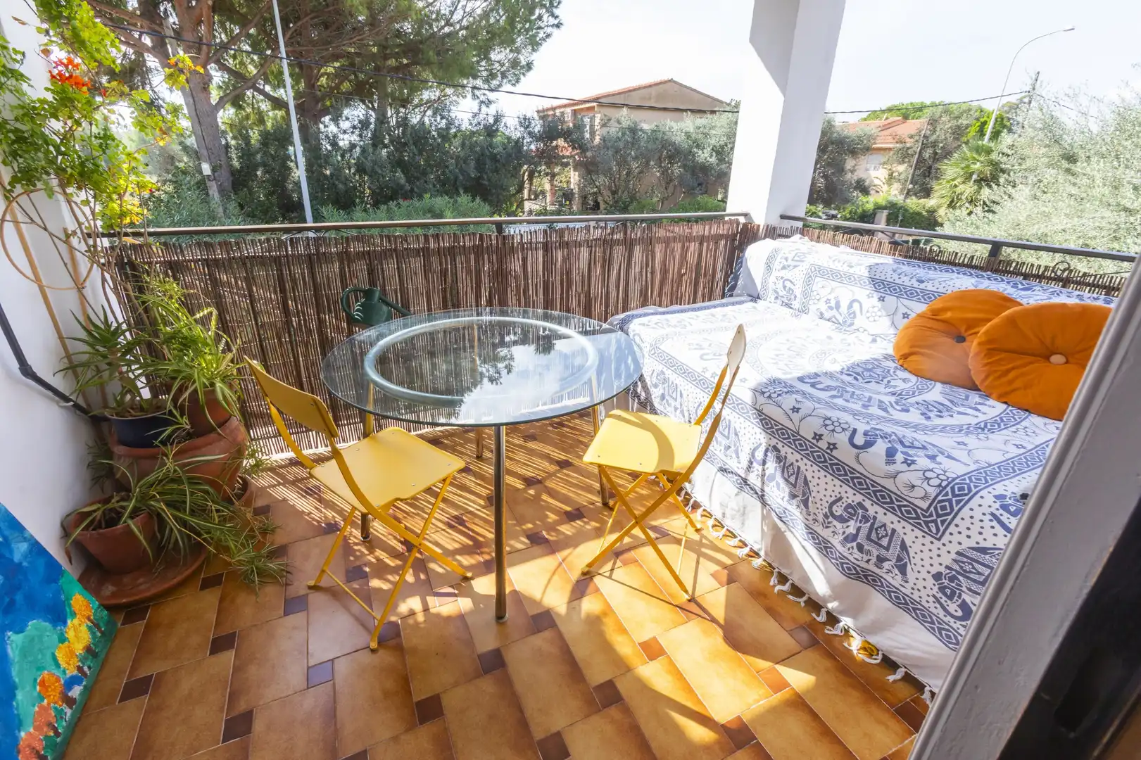 Terrasse von Haus oder Chalet zum Verkauf in Benicasim / Benicàssim mit Klimaanlage, Privatgarten und Terrasse
