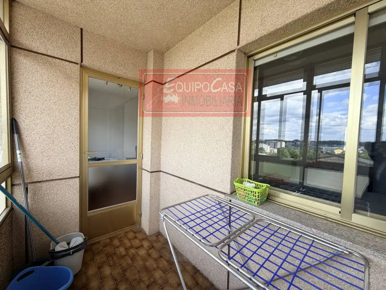 Terrasse von Wohnung zur Miete in Lugo mit Heizung, Parkett und Möbliert