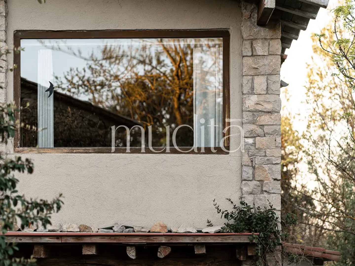Vista exterior de Finca rústica en venda en Tavertet amb Calefacció, Jardí privat i Terrassa